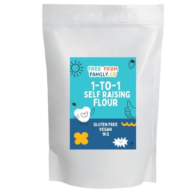 Gluten Free 1-to-1 Self Raising Flour 1kg - Free From Family Co