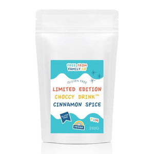 Choccy Drink™ - Limited Edition Cinnamon Spice 250g - Free From Family Co