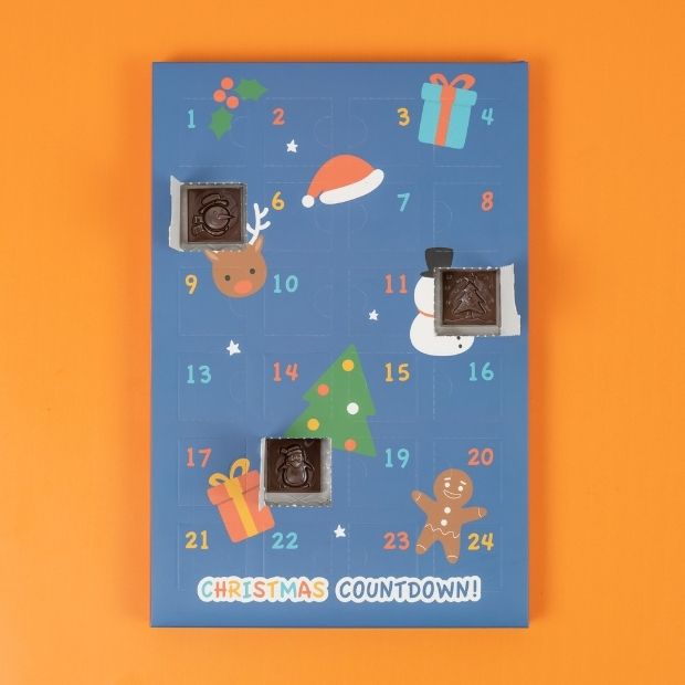Advent Calendar Dark Choc 120g - Free From Family Co