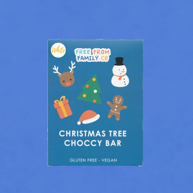 Christmas Tree White Choc 75g