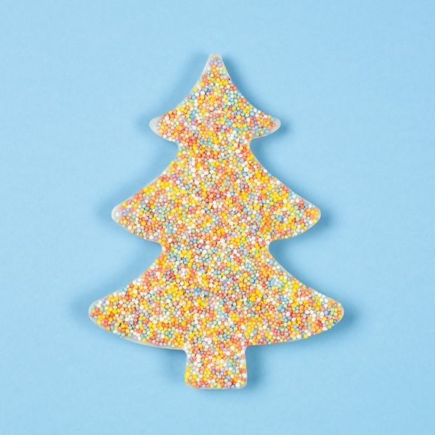Christmas Tree White Choc Sprinkles 80g - Free From Family Co