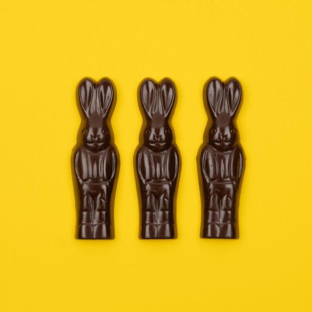 Free From Family Co Easter Bunny Dark Choc 105g - 3 Pack - Free From Family Co