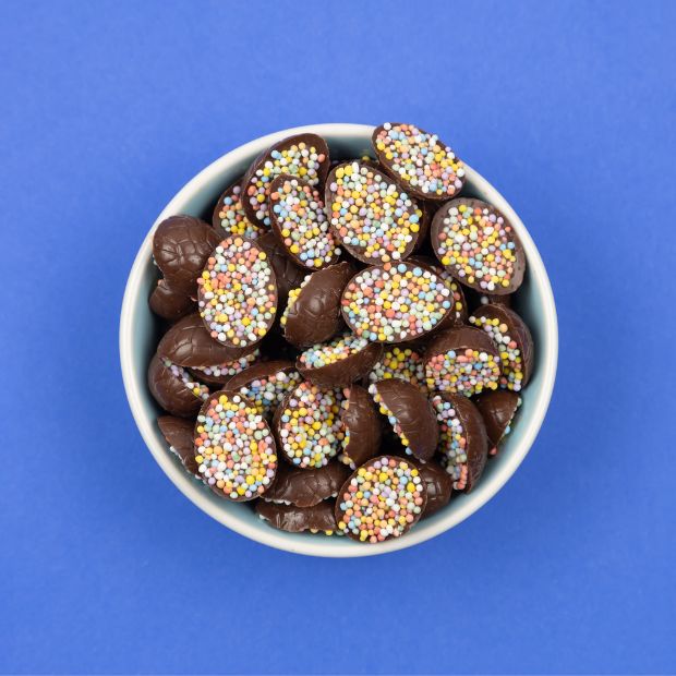 Free From Family Co Mini Easter Eggs Mylk Choc &amp; Sprinkles 100g - Free From Family Co