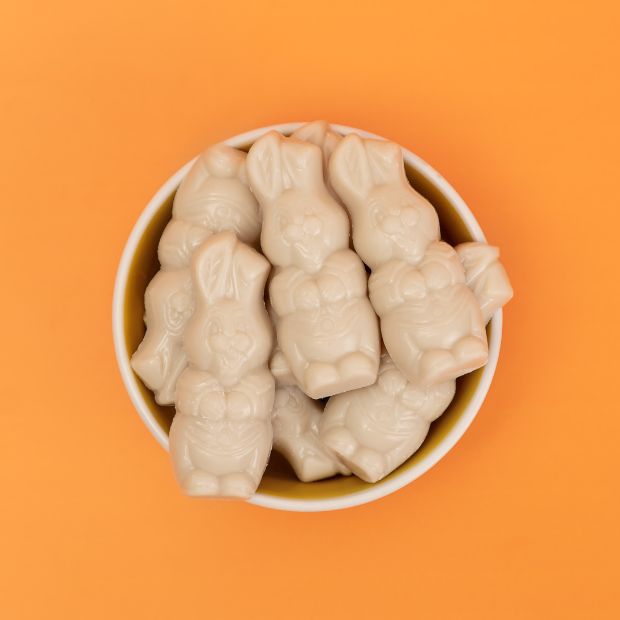 Free From Family Co Easter Bunnies White Choc 100g - Free From Family Co