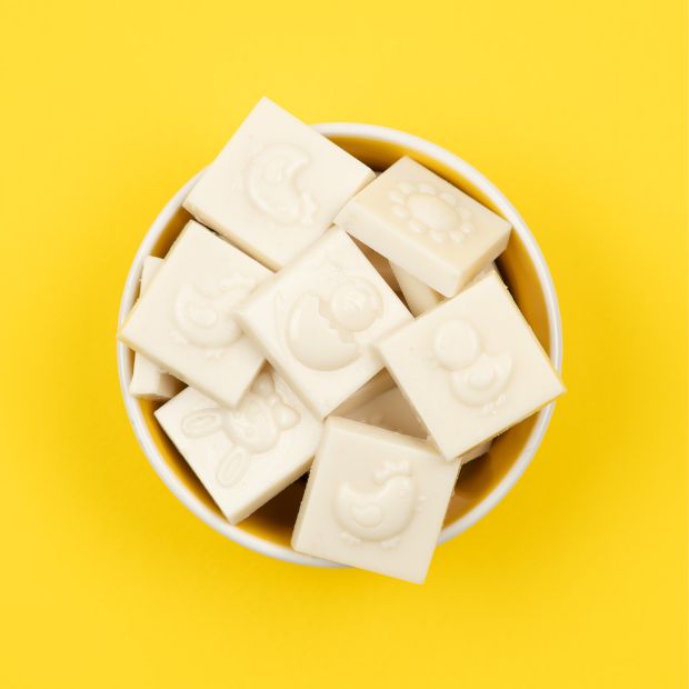 Free From Family Co Easter Squares White Choc 100g - Free From Family Co