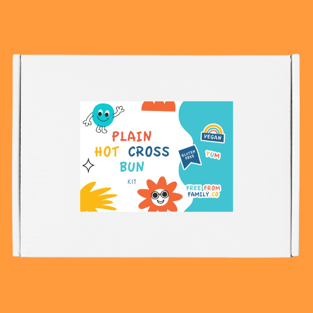 Gluten Free Hot Cross Bun Kit - Plain - Free From Family Co