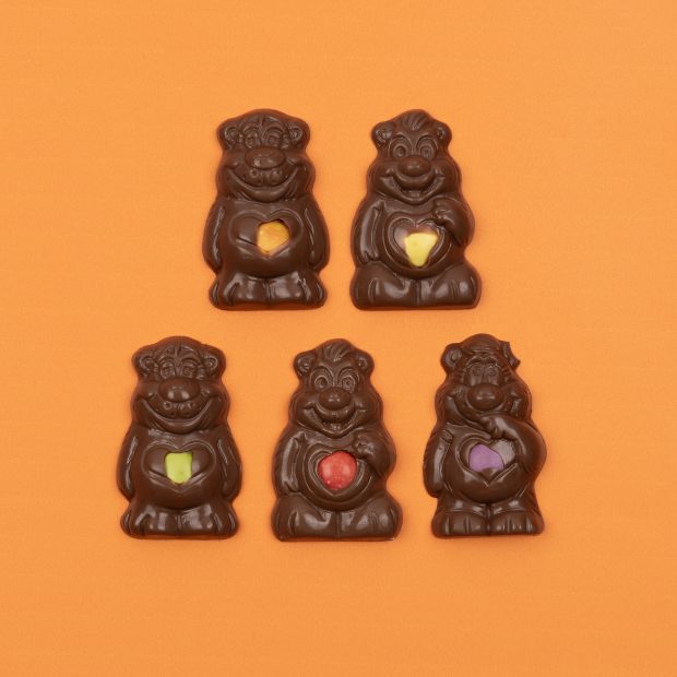 Free From Family Co Bears Mylk Choc Carnival - 5 Pack - 75g - Free From Family Co