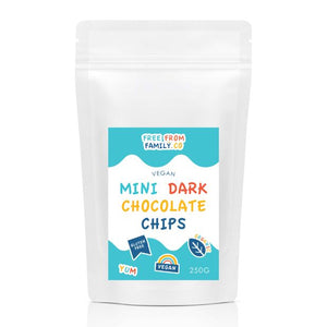 Chocolate Chips Mini Dark 250g - Free From Family Co