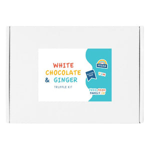 Free From Family Co Truffle Kit - White Chocolate & GInger - Free From Family Co