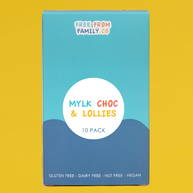 Mylk Choc &amp; Lollies 150g - Free From Family Co