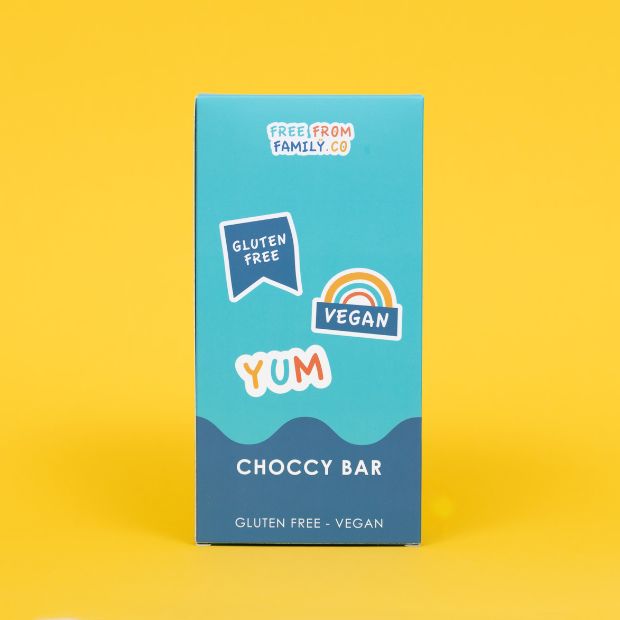 Mylk Choc Bar Golden Crunch 90g - Free From Family Co