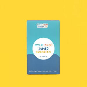 Free From Family Co Mylk Choc MEGA Freckles 165g - Free From Family Co