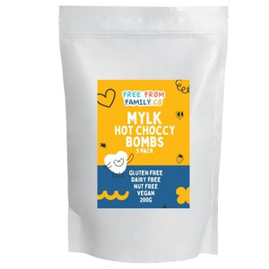 Mylk Hot Choccy Bombs x 5 200g - Free From Family Co