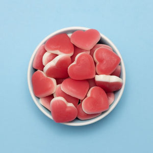 Free From Family Co Lollies Strawberry Hearts - Free From Family Co